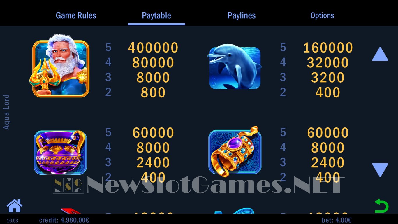 Aqua Lord Slot Slot Image in Demo - pic. 5