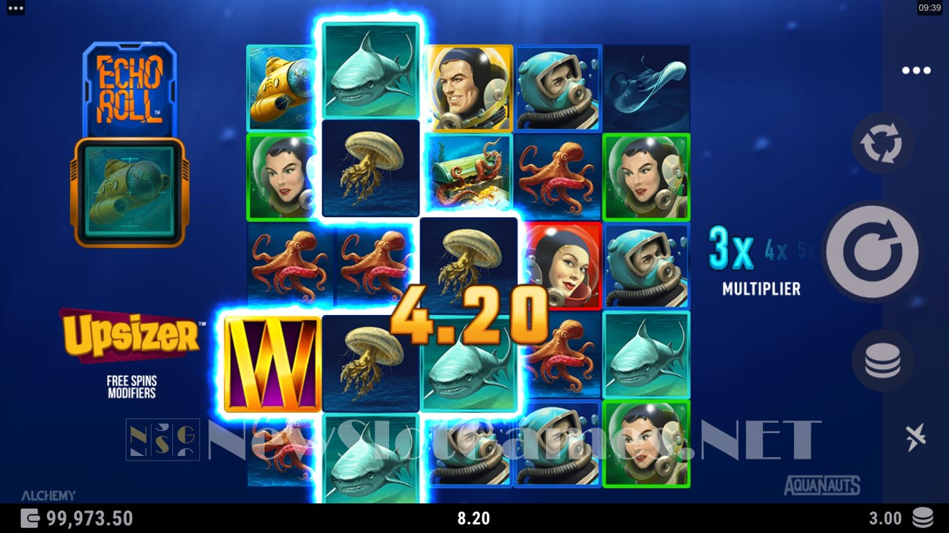 Aquanauts Slot Slot Image in Demo - pic. 13