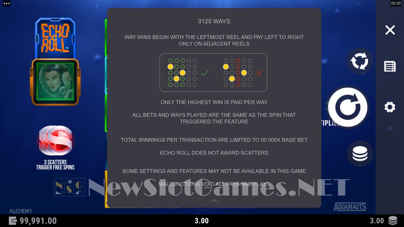 Aquanauts Slot Slot Image in Demo - pic. 7