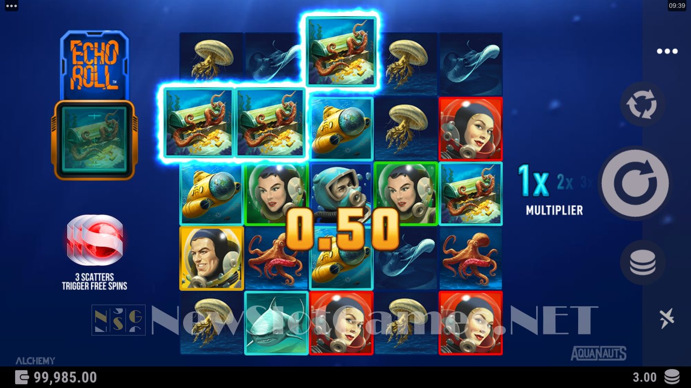Aquanauts Slot Slot Image in Demo - pic. 9