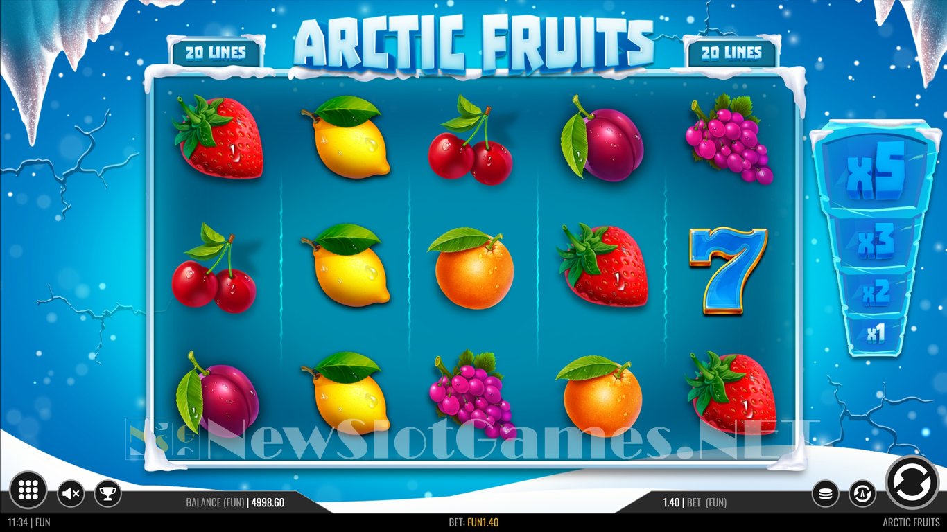 Arctic Fruits Slot Demo Image