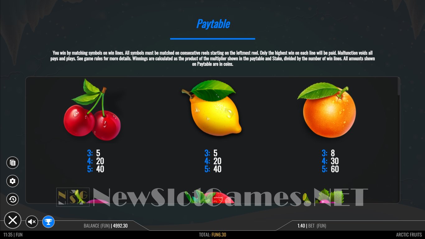 Arctic Fruits Slot Slot Image in Demo - pic. 5
