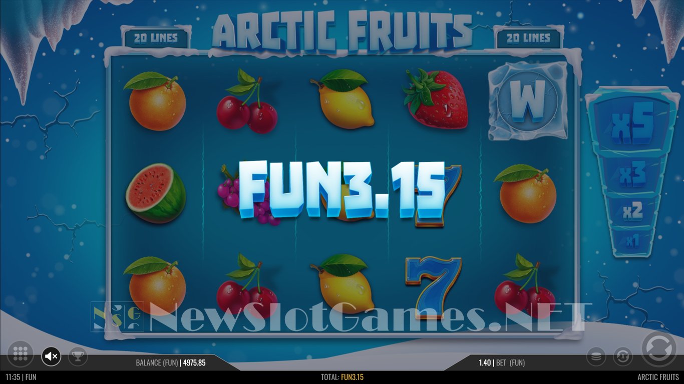 Arctic Fruits Slot Slot Image in Demo - pic. 9