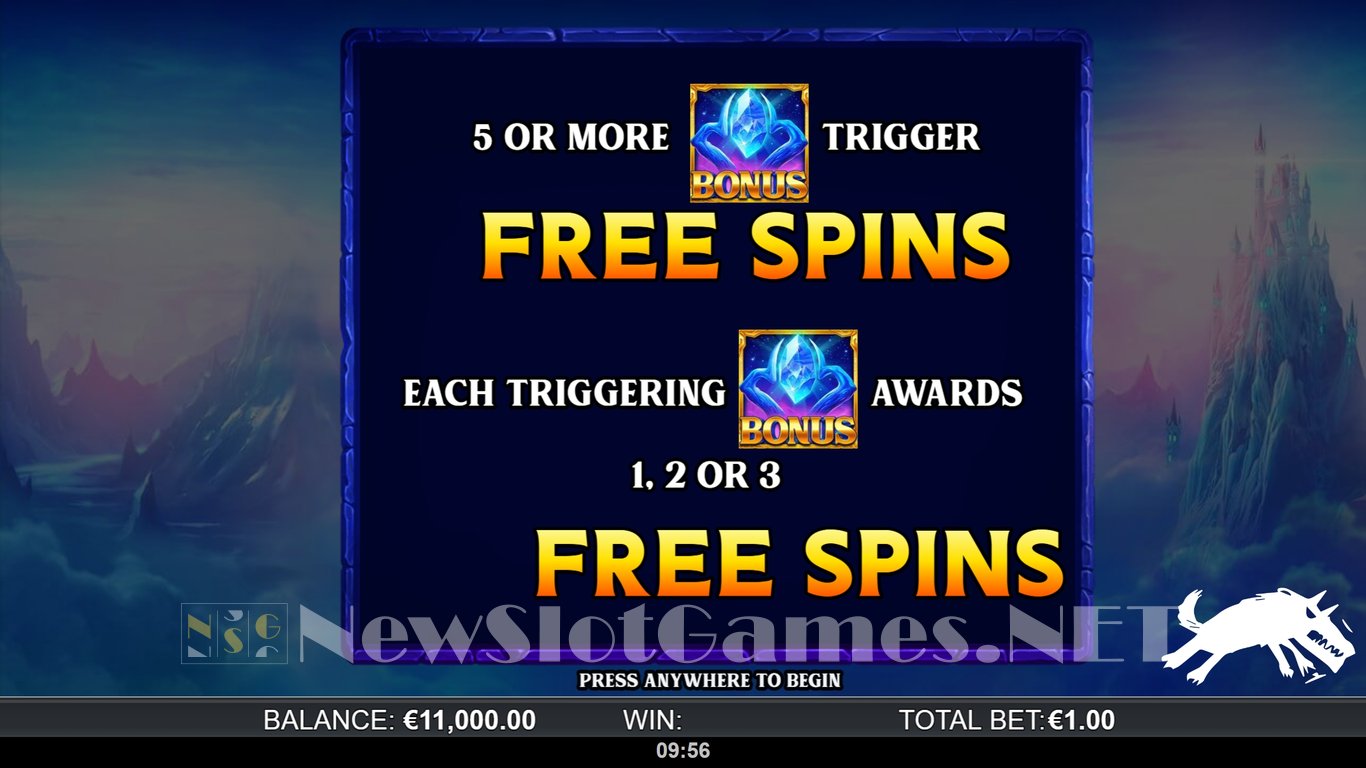 Arctic Sorcerer GigaBlox Slot Demo Image