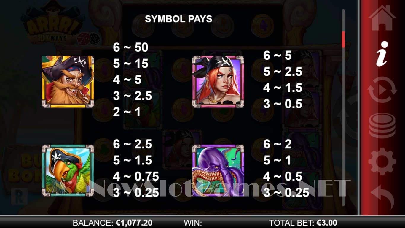 ARRR! 10K Ways Slot Slot Image in Demo - pic. 5