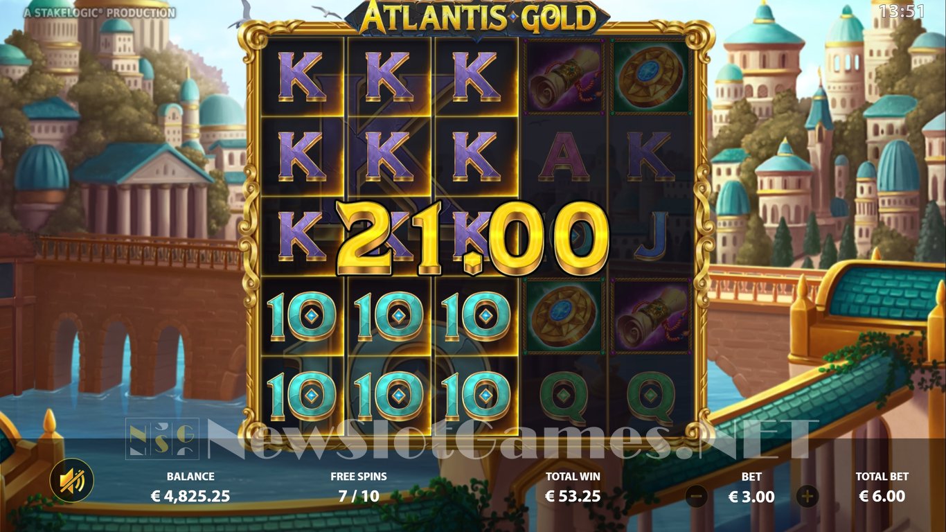 Atlantis Gold Slot Slot Image in Demo - pic. 18