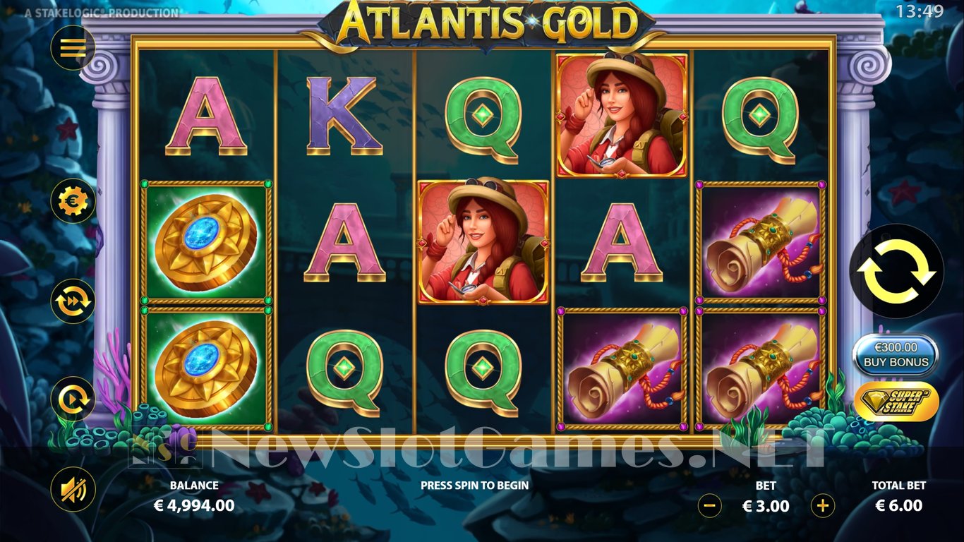Atlantis Gold Slot Slot Image in Demo - pic. 2