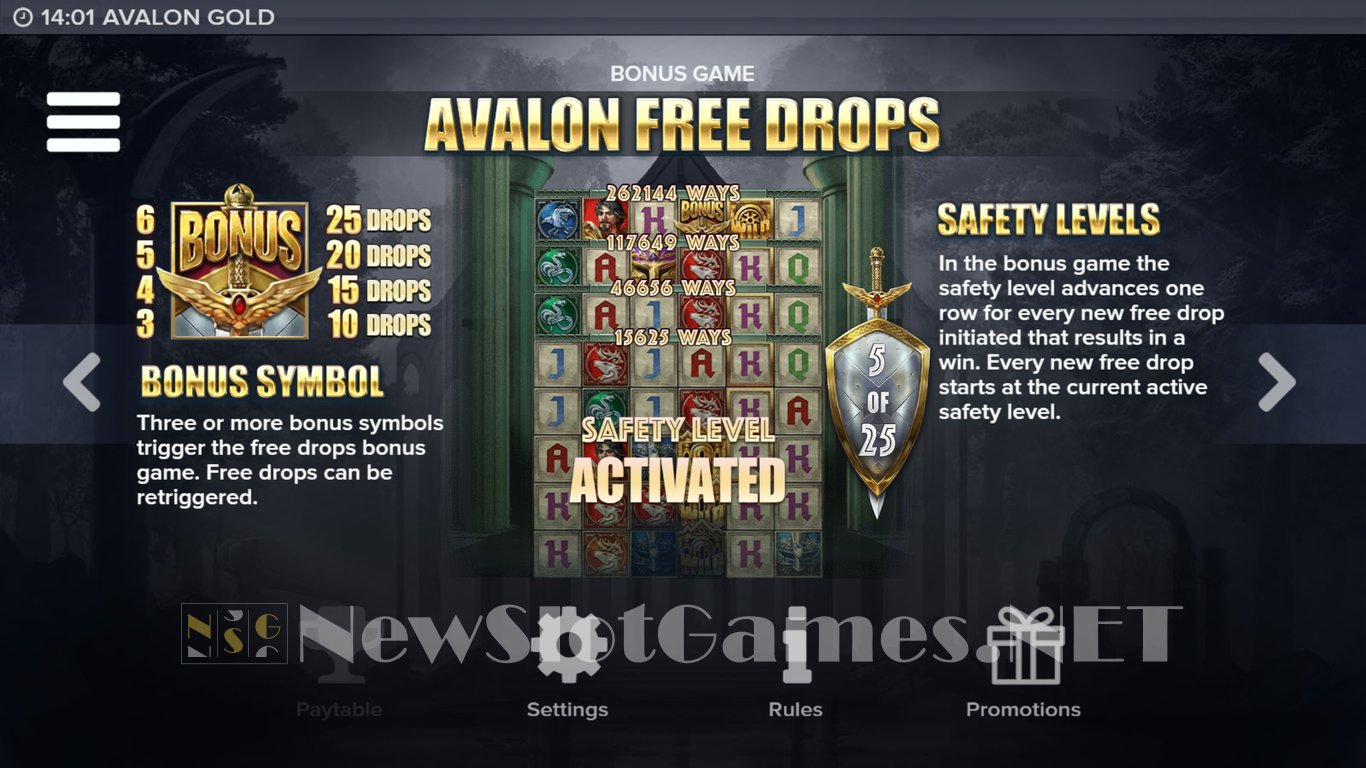 Avalon Gold Slot Slot Image in Demo - pic. 10