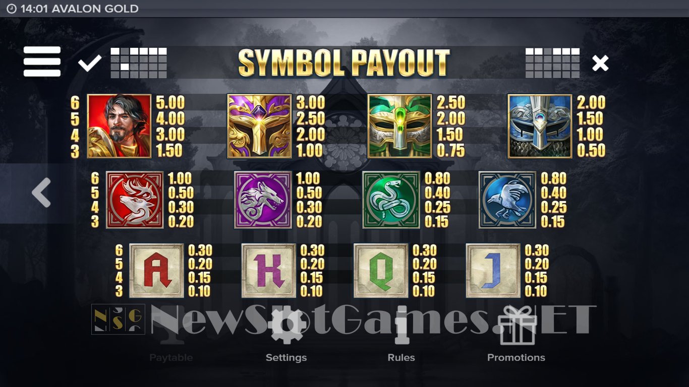 Avalon Gold Slot Slot Image in Demo - pic. 12