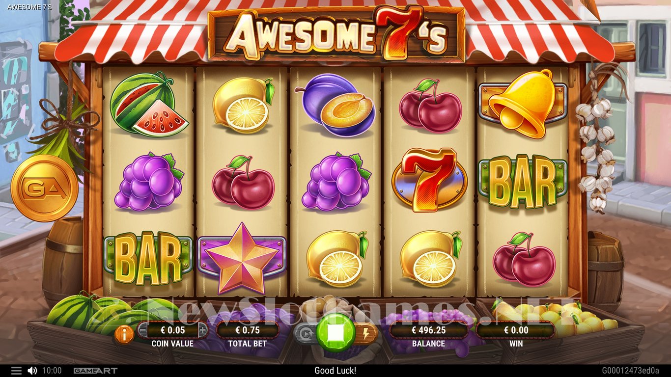 Awesome 7s Slot Slot Image in Demo - pic. 7