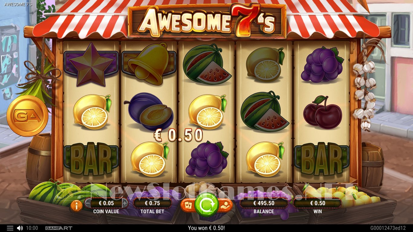 Awesome 7s Slot Slot Image in Demo - pic. 8