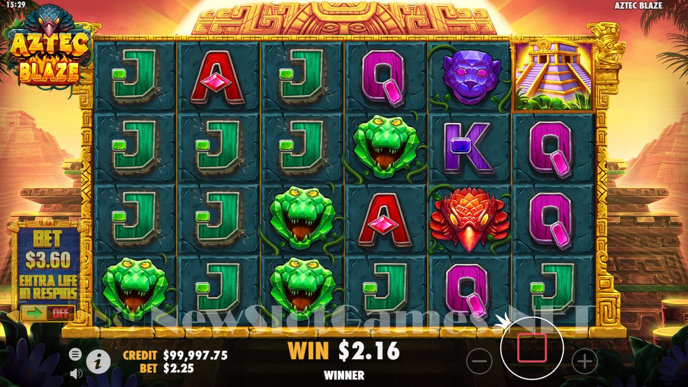 Aztec Blaze Slot Demo Image