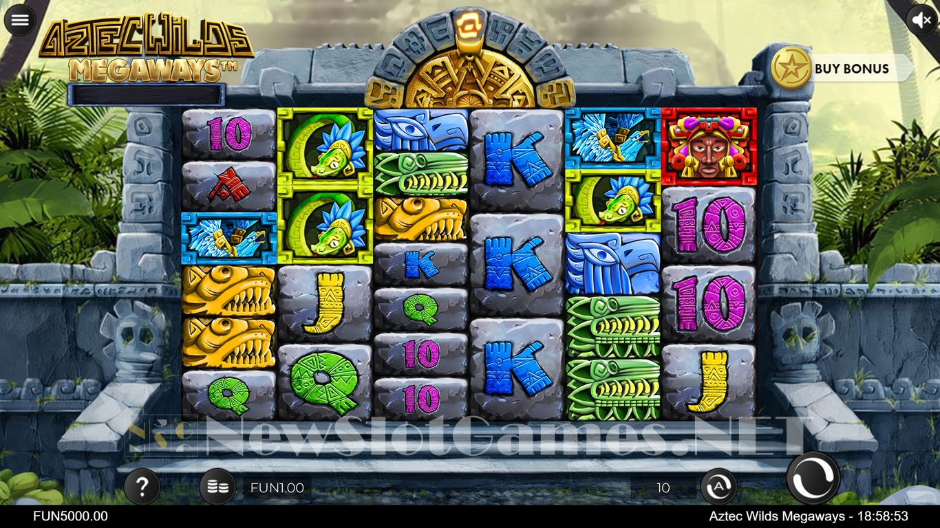 Aztec Wilds Megaways Slot Demo Image