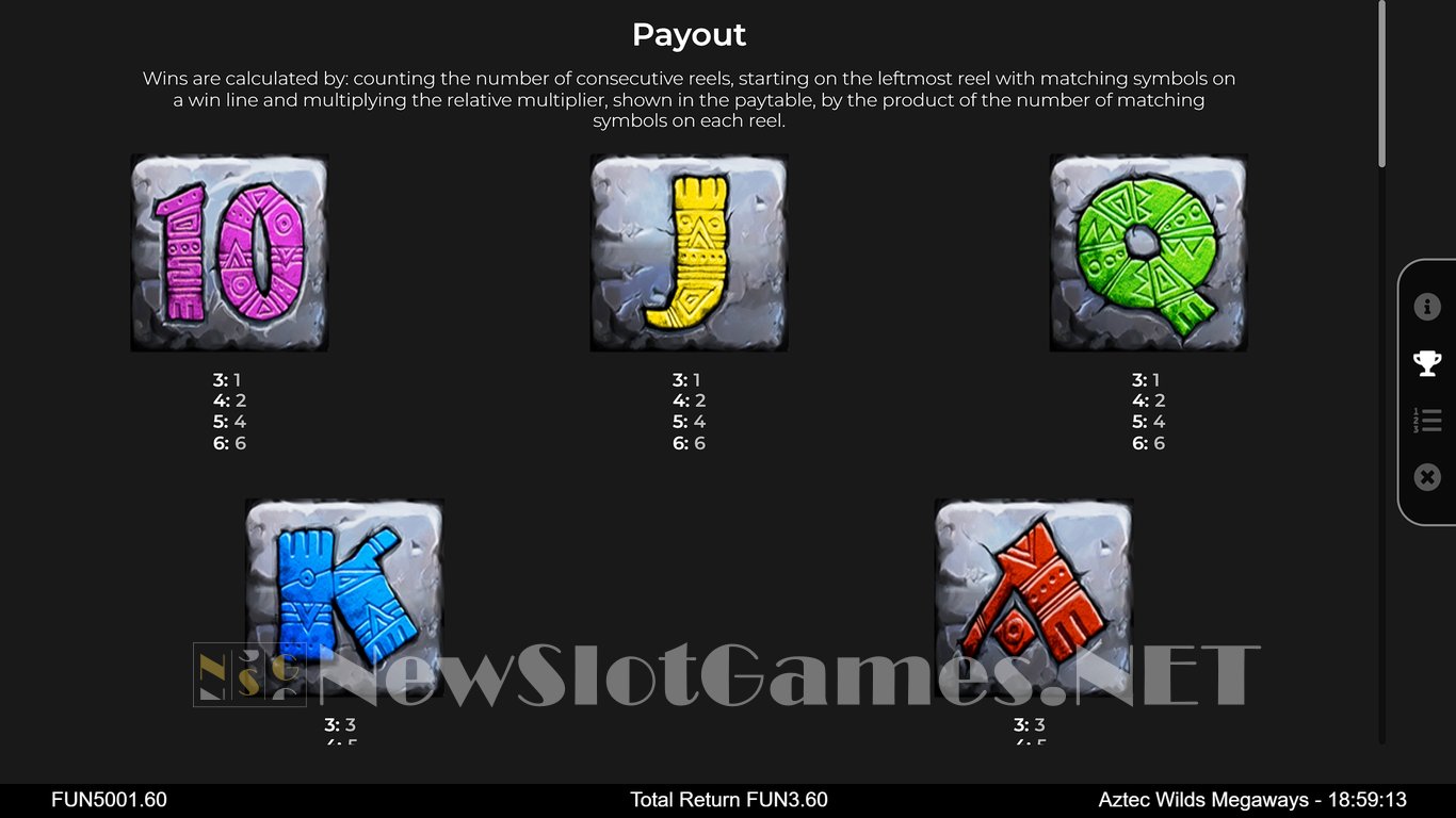 Aztec Wilds Megaways Slot Slot Image in Demo - pic. 4