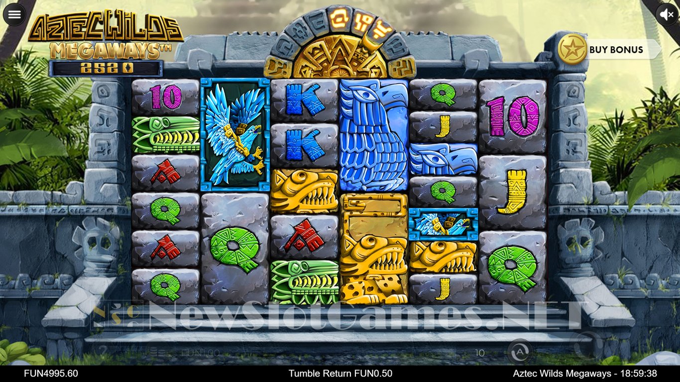Aztec Wilds Megaways Slot Slot Image in Demo - pic. 9