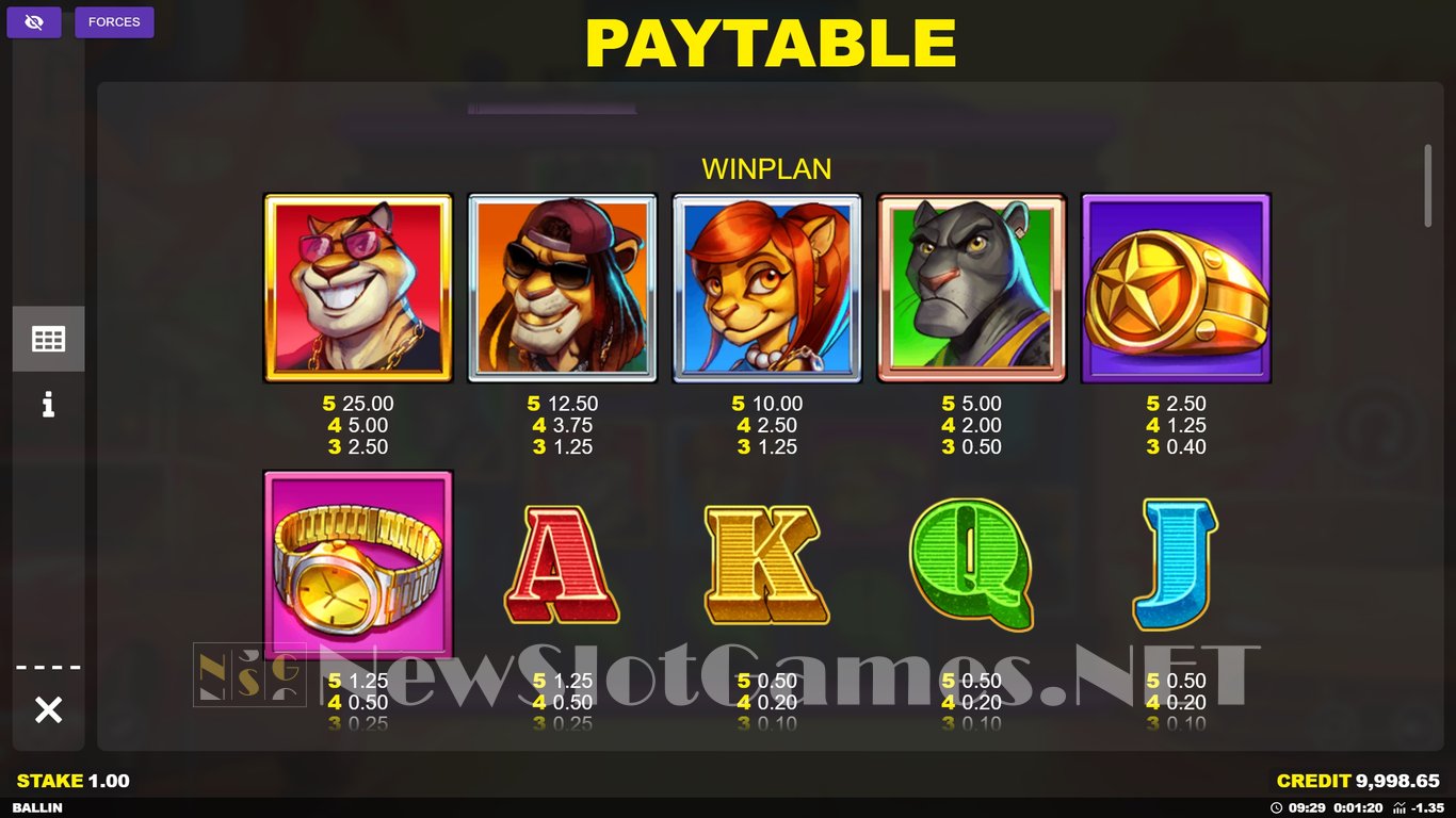 Ballin Slot Slot Image in Demo - pic. 4
