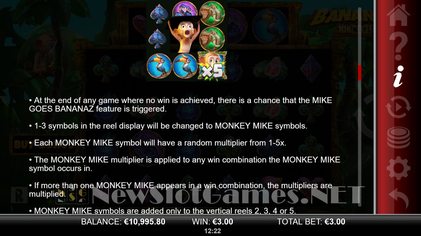 Bananaz 10K Ways Slot Slot Image in Demo - pic. 7