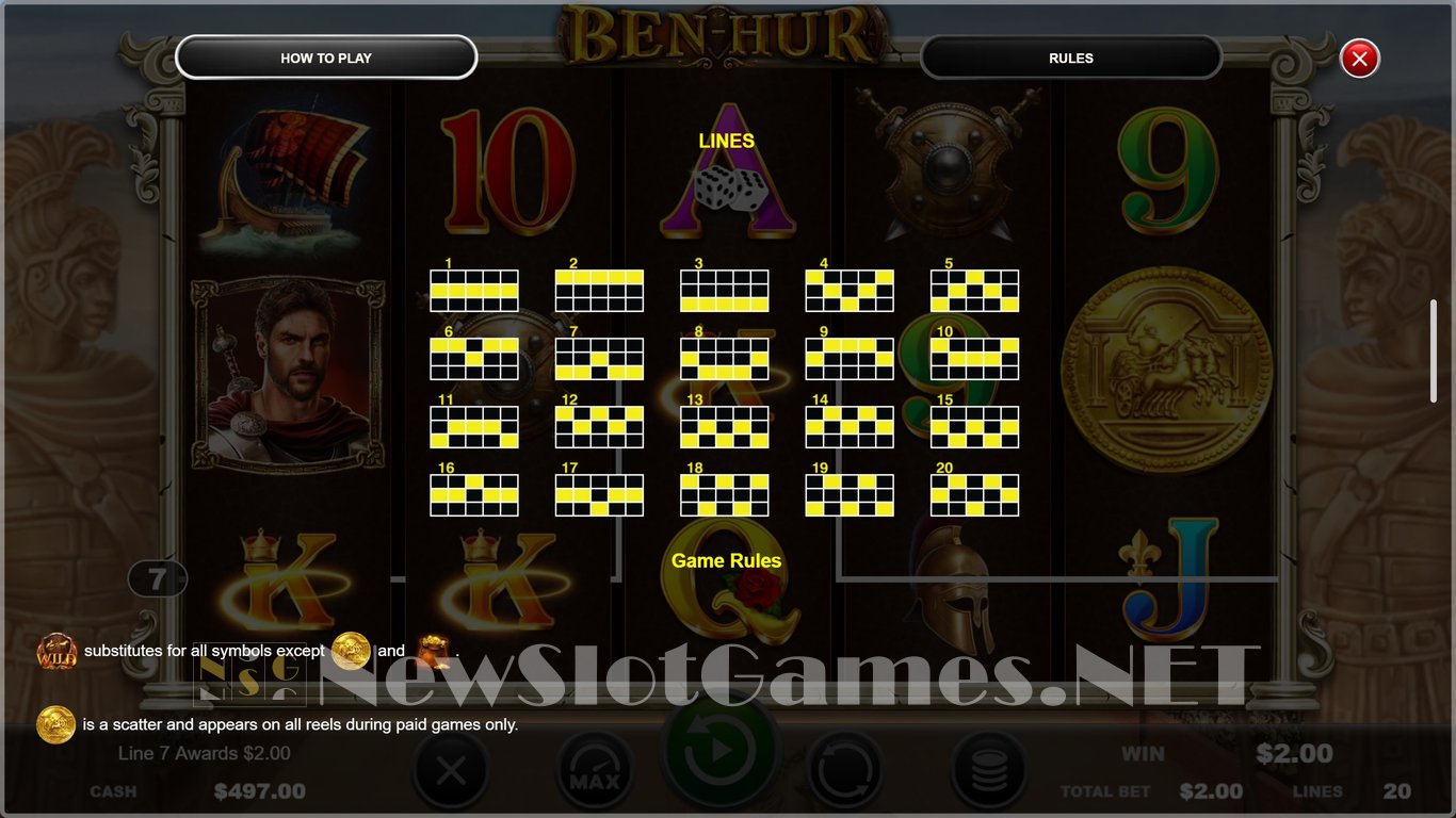 Ben Hur Slot Slot Image in Demo - pic. 4