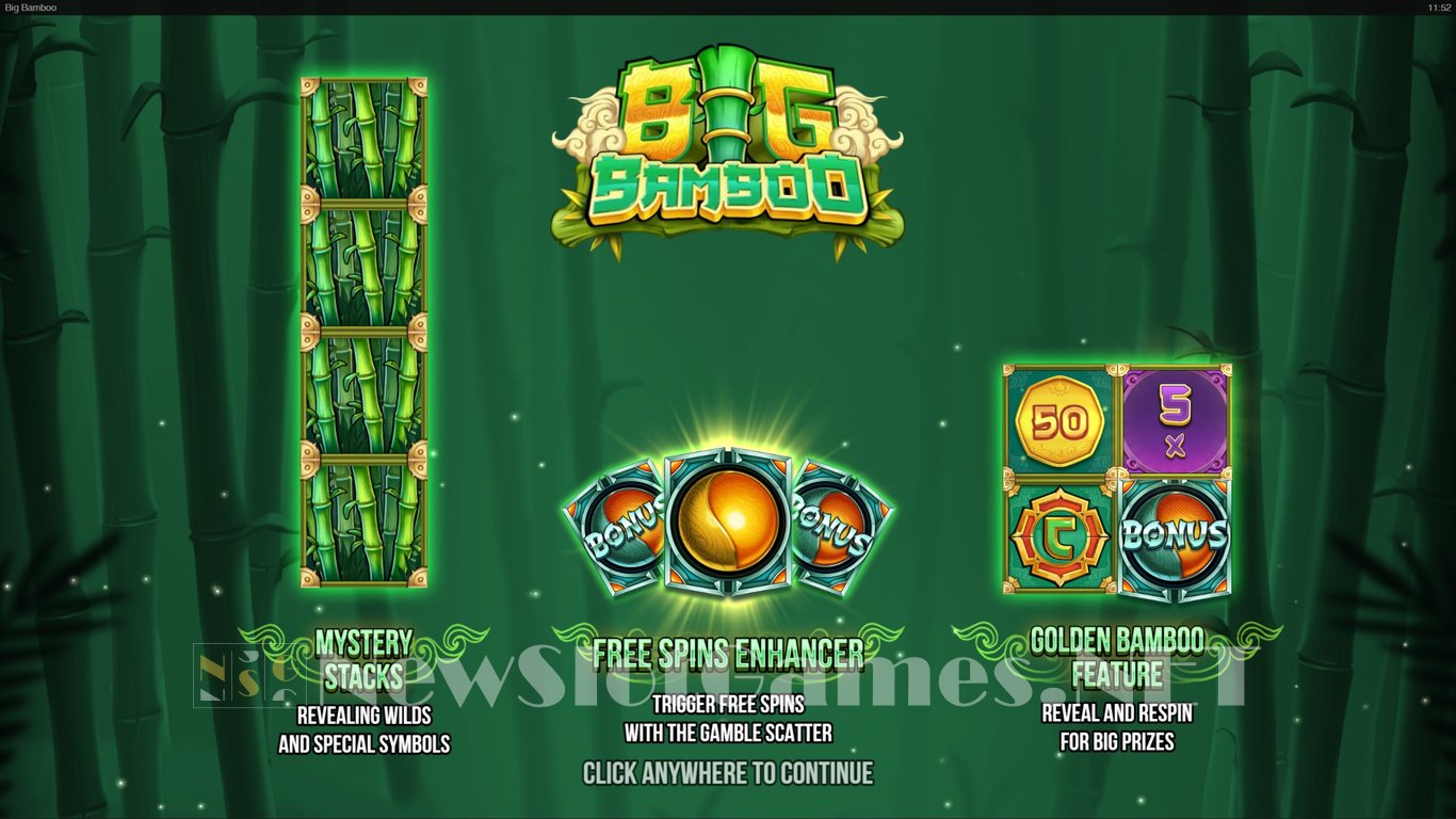Big Bamboo Slot Demo Image