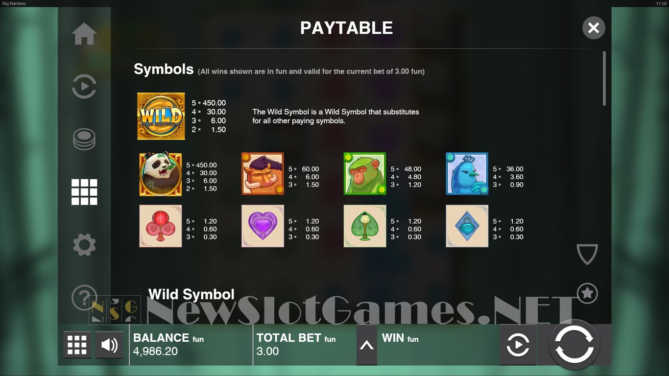 Big Bamboo Slot Slot Image in Demo - pic. 5