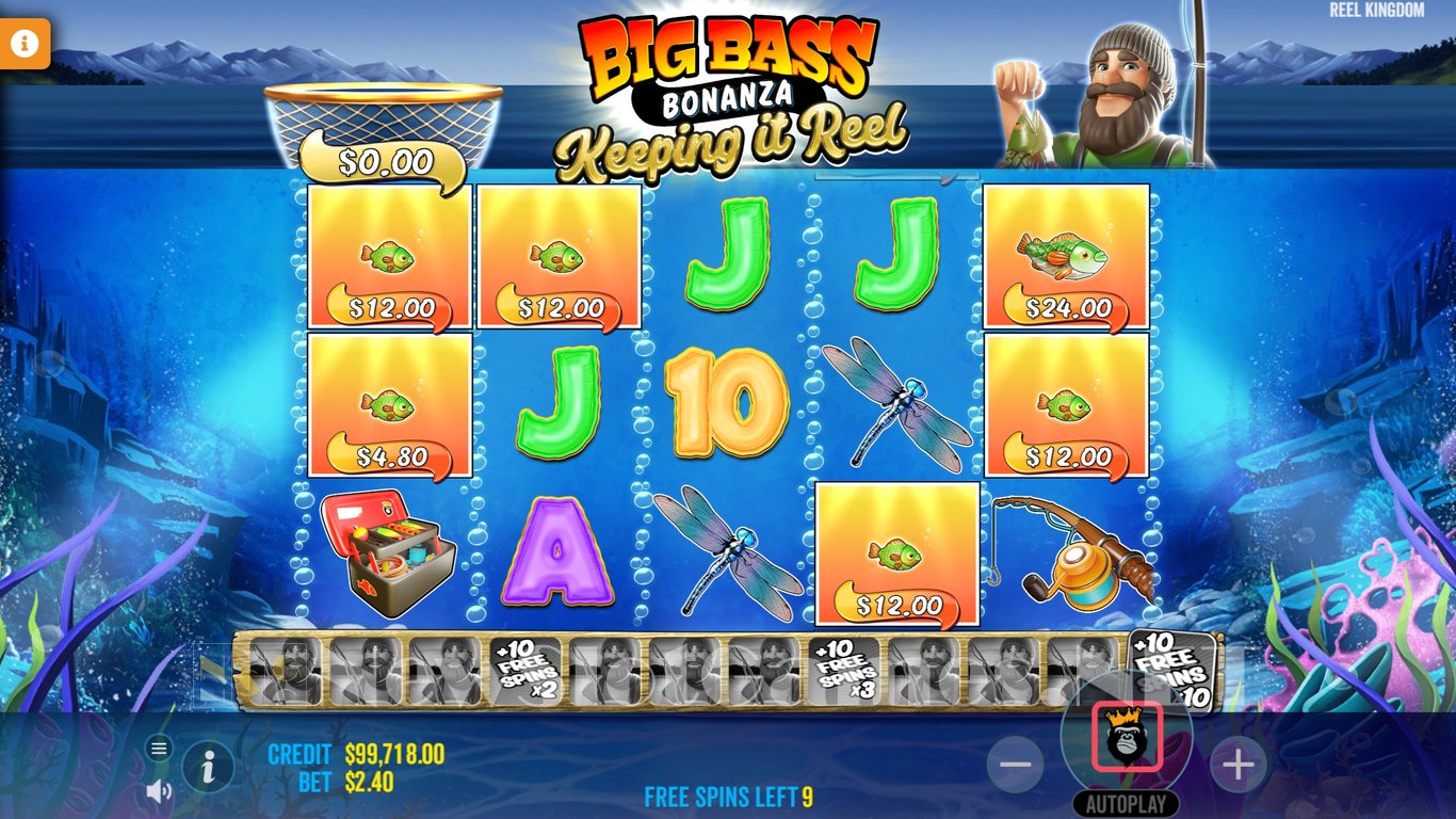 Big Bass Keeping It Reel Slot Slot Image in Demo - pic. 21