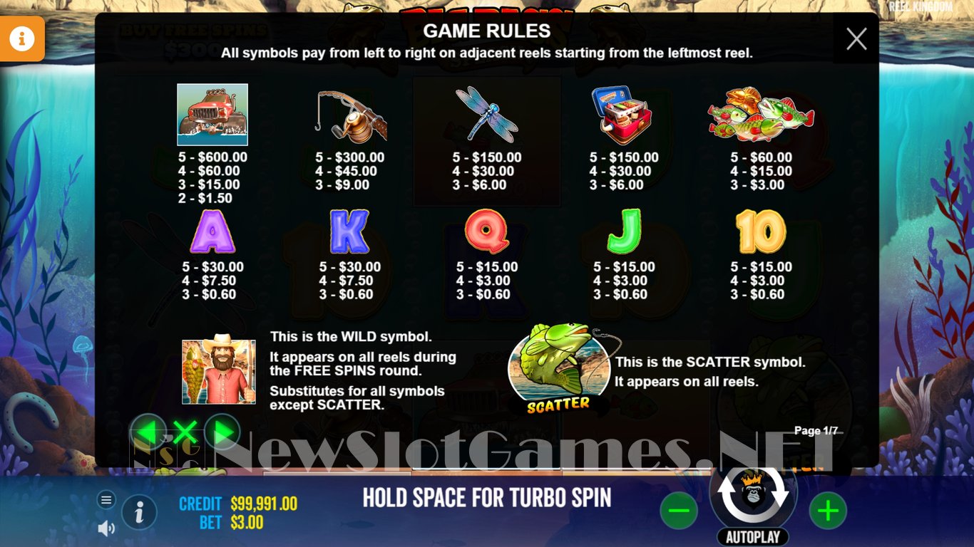 Big Bass Splash Slot Slot Image in Demo - pic. 4