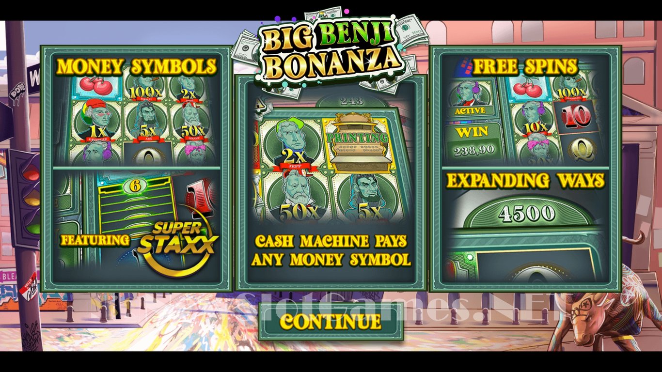 Big Benji Bonanza Slot Demo Image