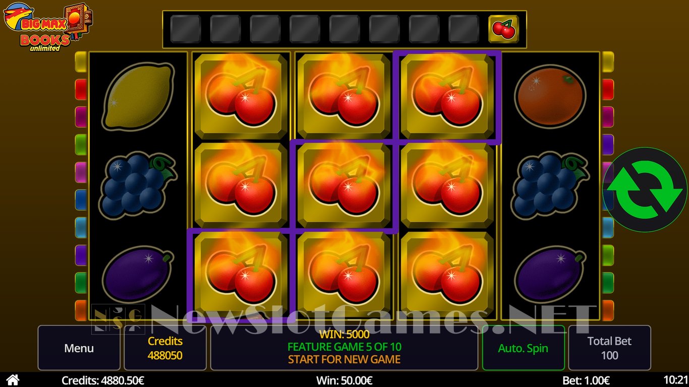 Big Max Books Unlimited Slot Slot Image in Demo - pic. 10