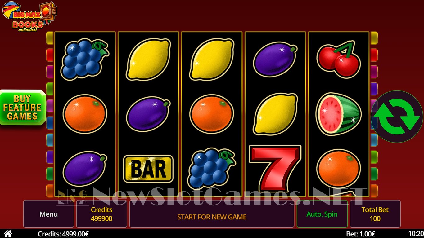 Big Max Books Unlimited Slot Slot Image in Demo - pic. 2