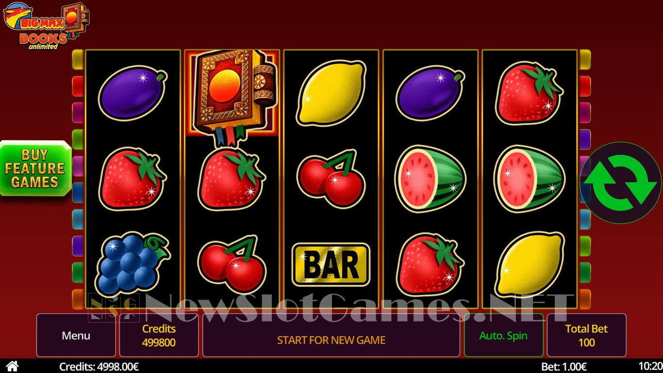 Big Max Books Unlimited Slot Slot Image in Demo - pic. 3