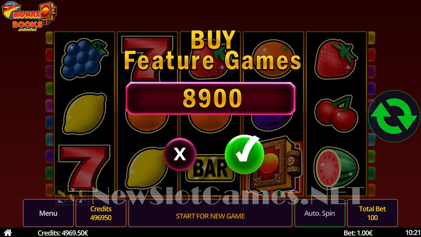 Big Max Books Unlimited Slot Slot Image in Demo - pic. 7