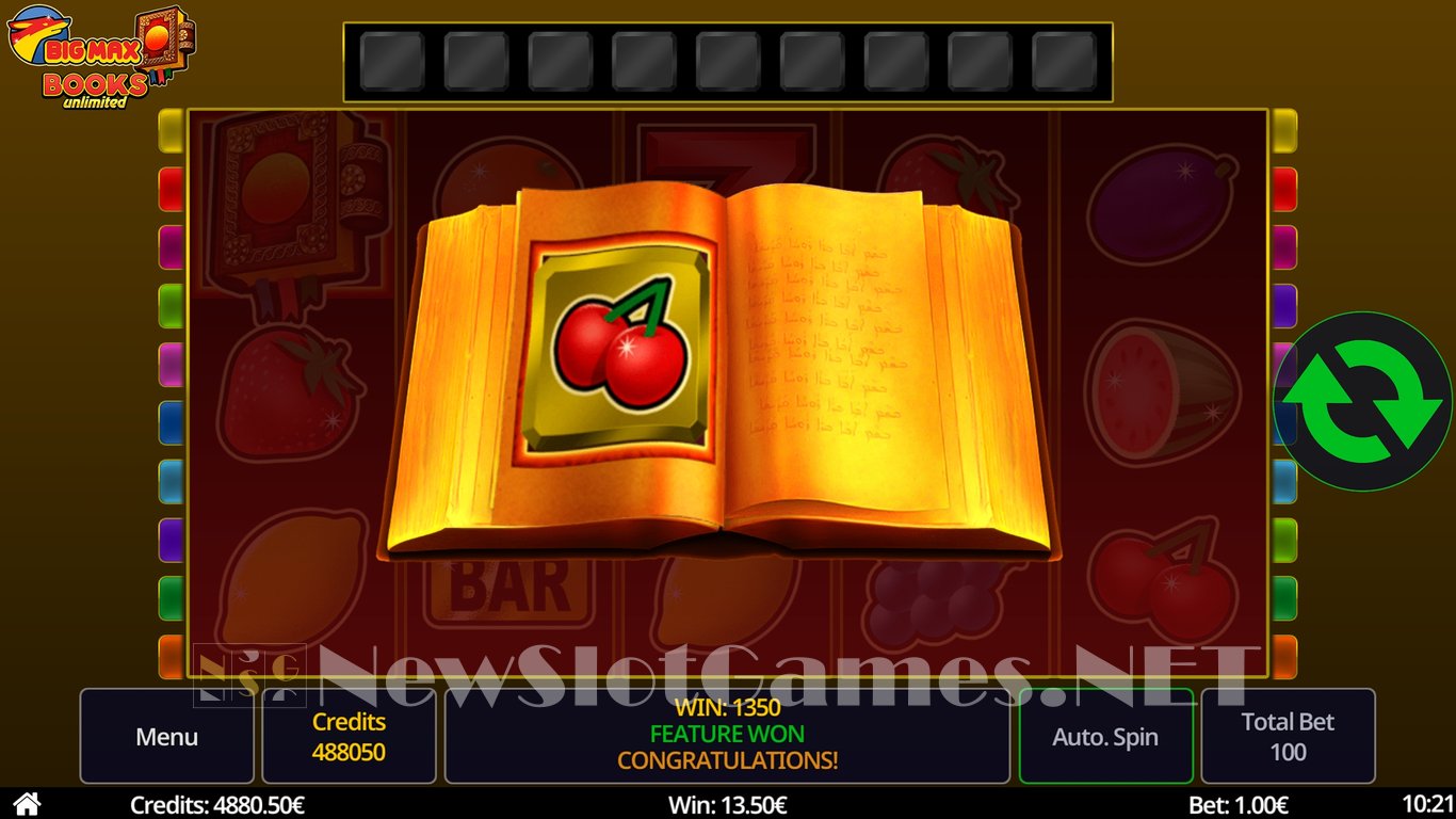 Big Max Books Unlimited Slot Slot Image in Demo - pic. 8
