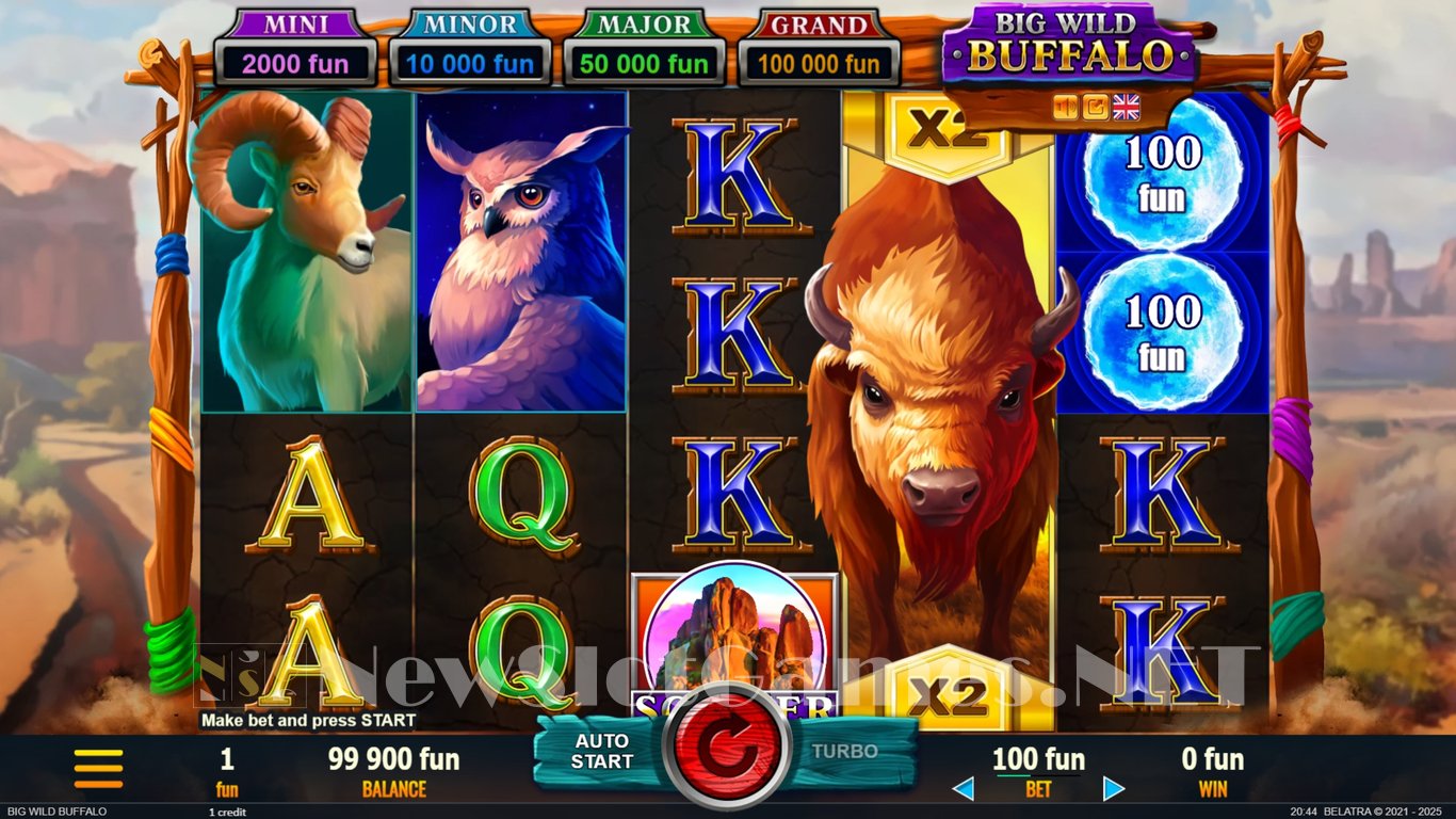 Big Wild Buffalo Slot Demo Image