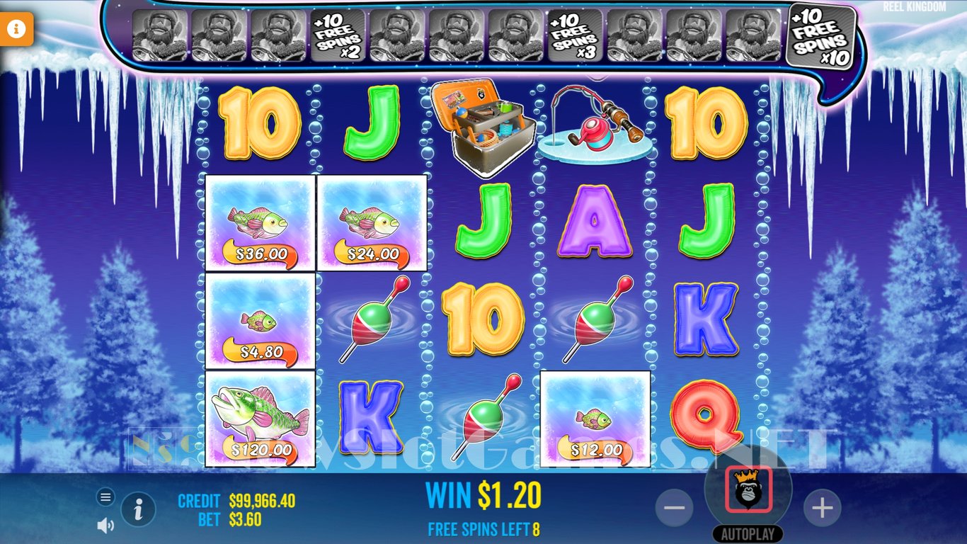 Bigger Bass Blizzard Christmas Catch Slot Slot Image in Demo - pic. 10