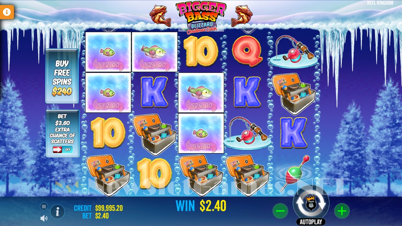 Bigger Bass Blizzard Christmas Catch Slot Slot Image in Demo - pic. 3