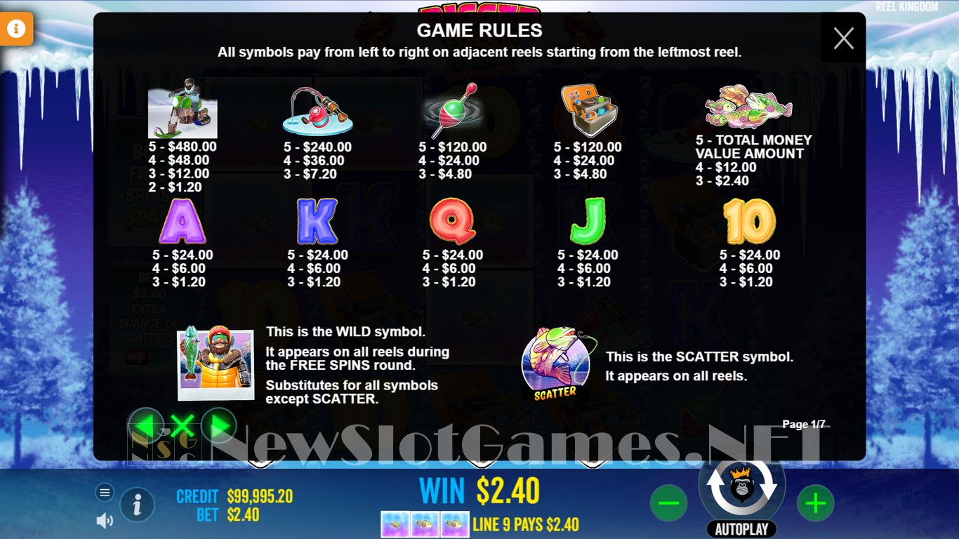 Bigger Bass Blizzard Christmas Catch Slot Slot Image in Demo - pic. 4