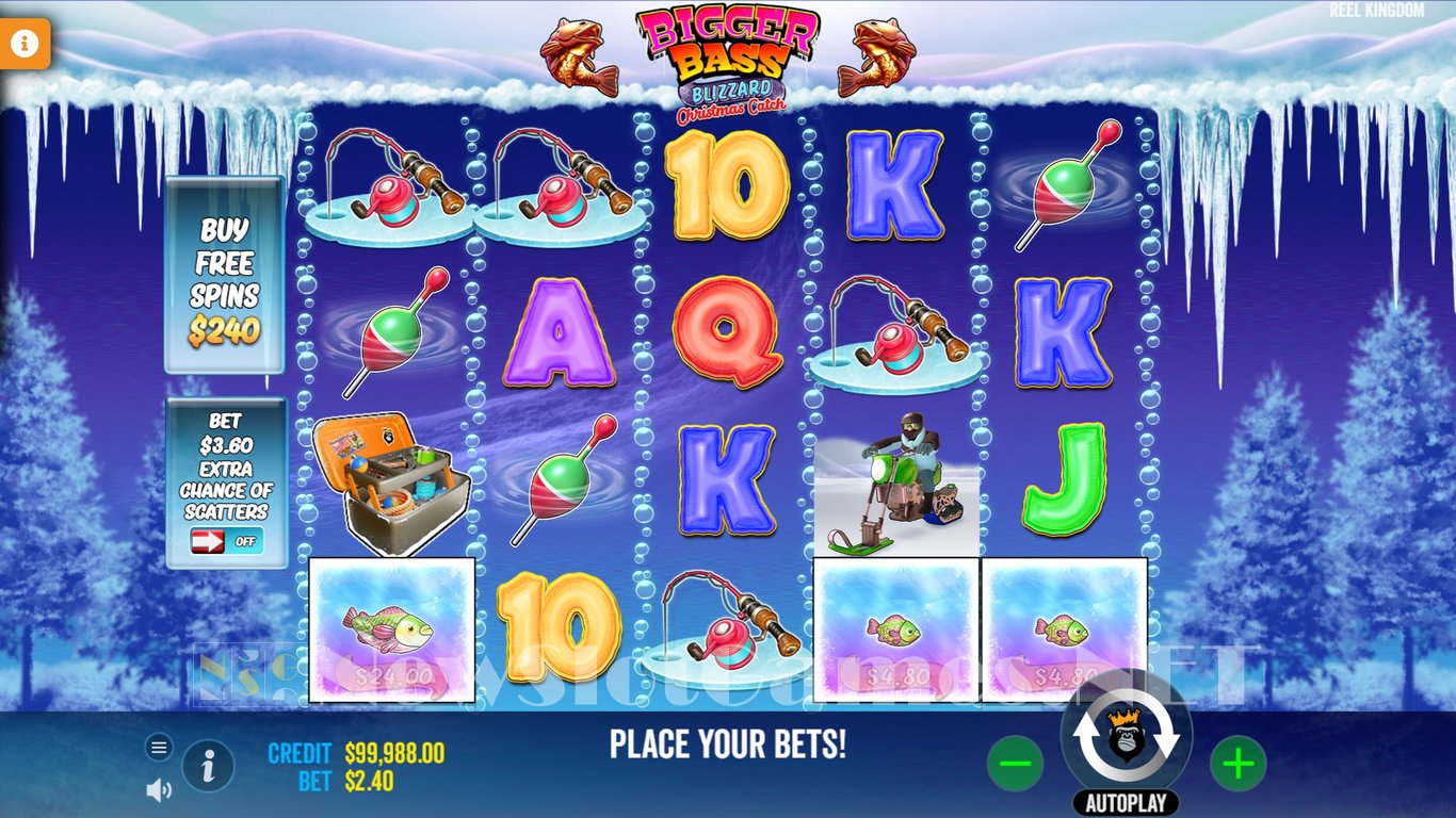 Bigger Bass Blizzard Christmas Catch Slot Slot Image in Demo - pic. 6