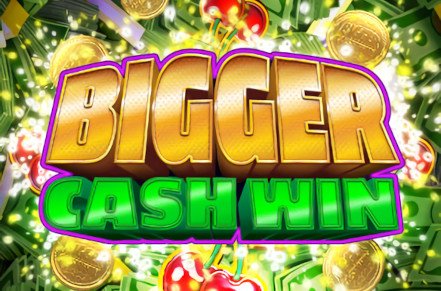 Bigger Cash Win  Slot Logo