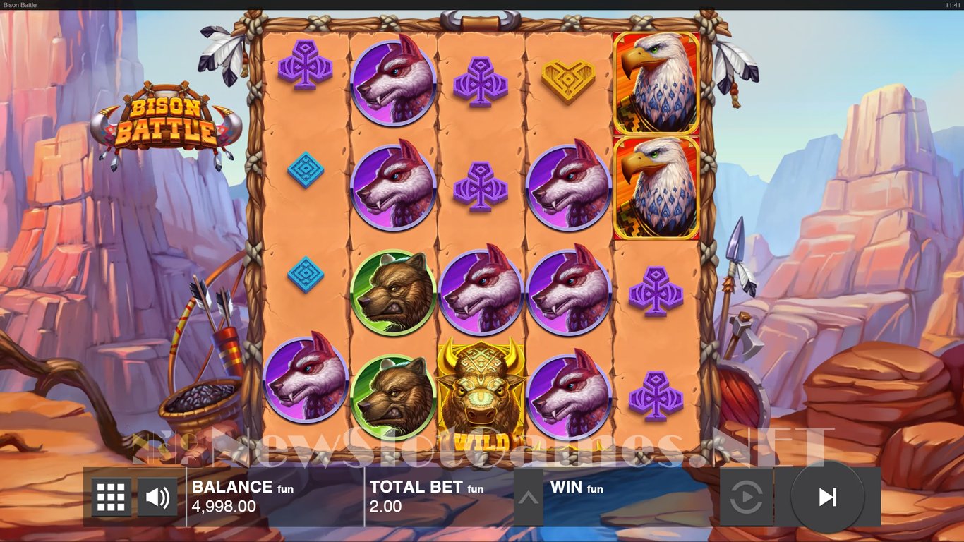 Bison Battle Slot Slot Image in Demo - pic. 2