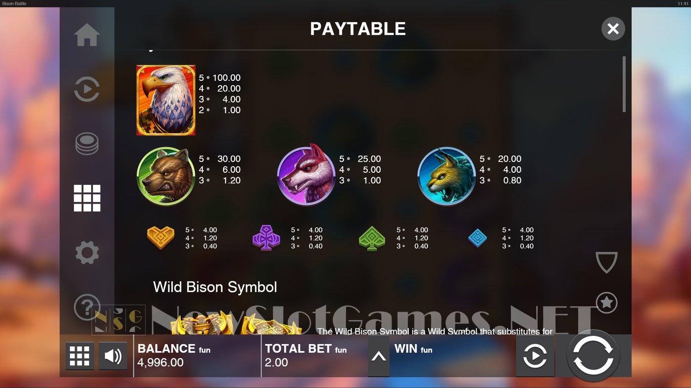 Bison Battle Slot Slot Image in Demo - pic. 4