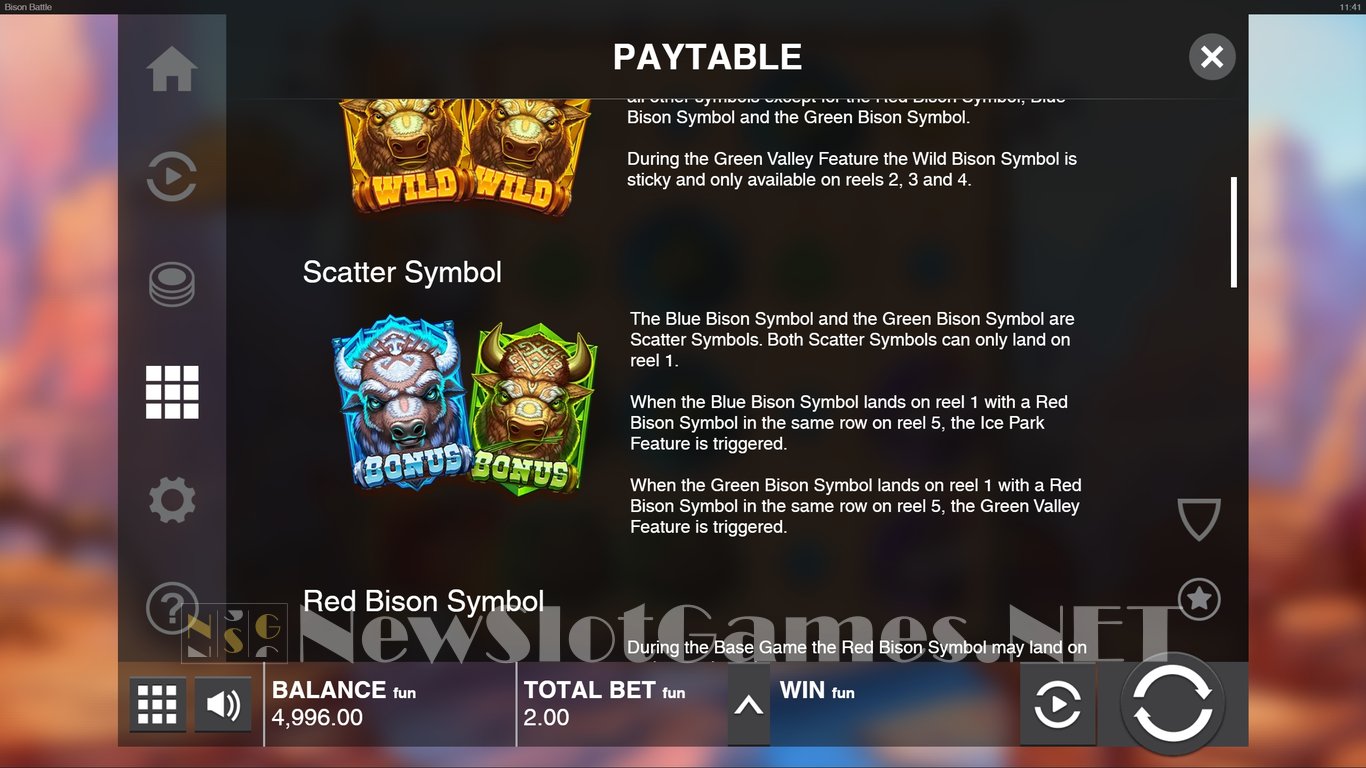 Bison Battle Slot Slot Image in Demo - pic. 5