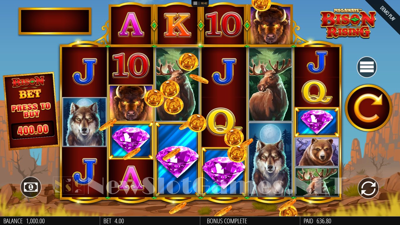 Bison Rising Megaways Slot Slot Image in Demo - pic. 14