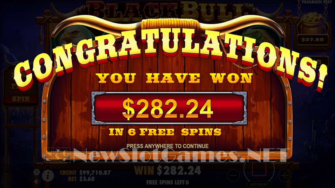 Black Bull Slot Slot Image in Demo - pic. 12