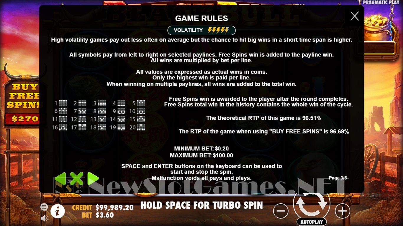 Black Bull Slot Slot Image in Demo - pic. 4