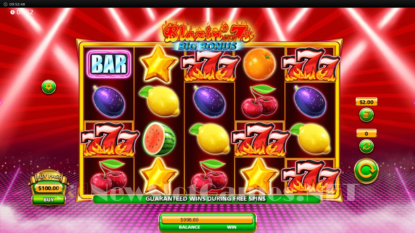 Blazing Hot 7s Big Bonus Slot Slot Image in Demo - pic. 4