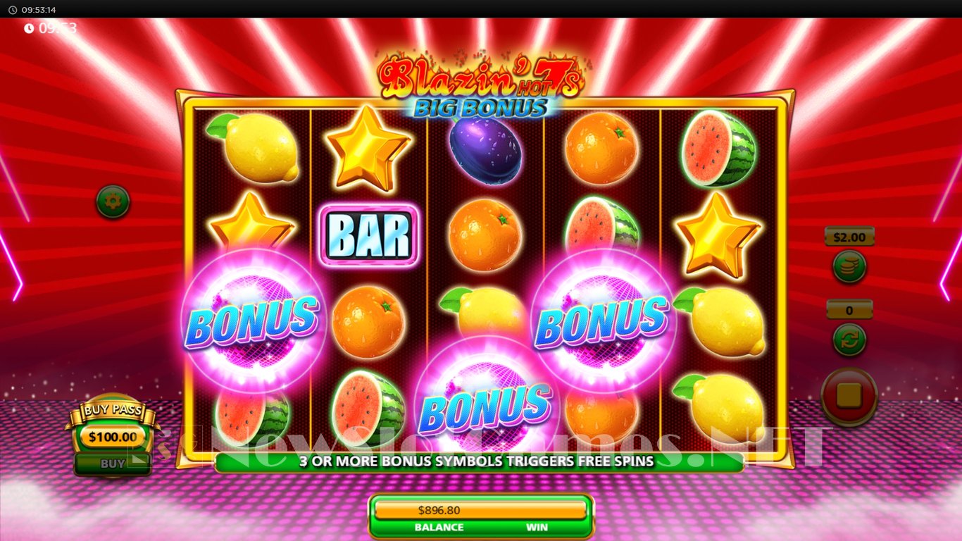 Blazing Hot 7s Big Bonus Slot Slot Image in Demo - pic. 8
