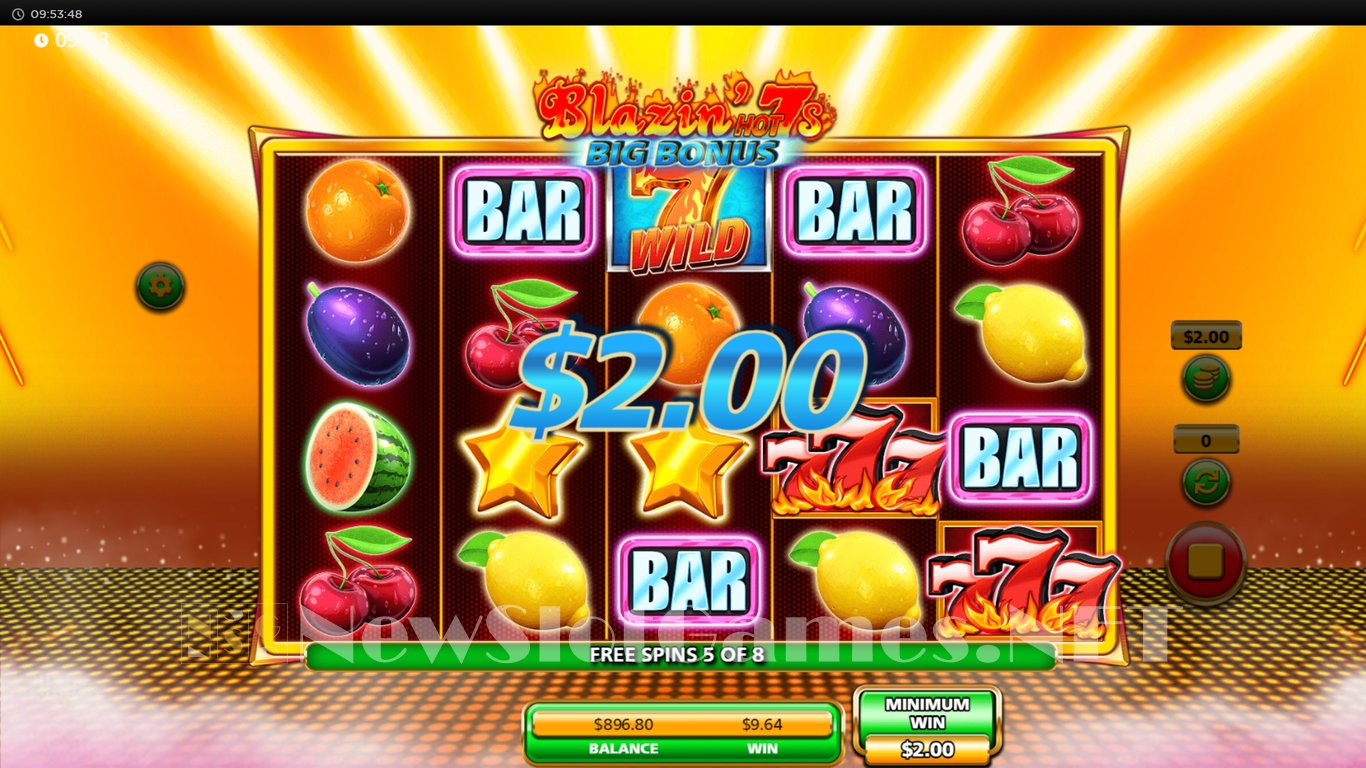 Blazing Hot 7s Big Bonus Slot Slot Image in Demo - pic. 9