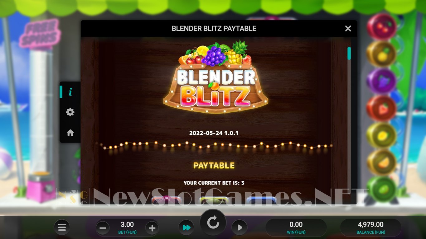 Blender Blitz Slot Slot Image in Demo - pic. 4