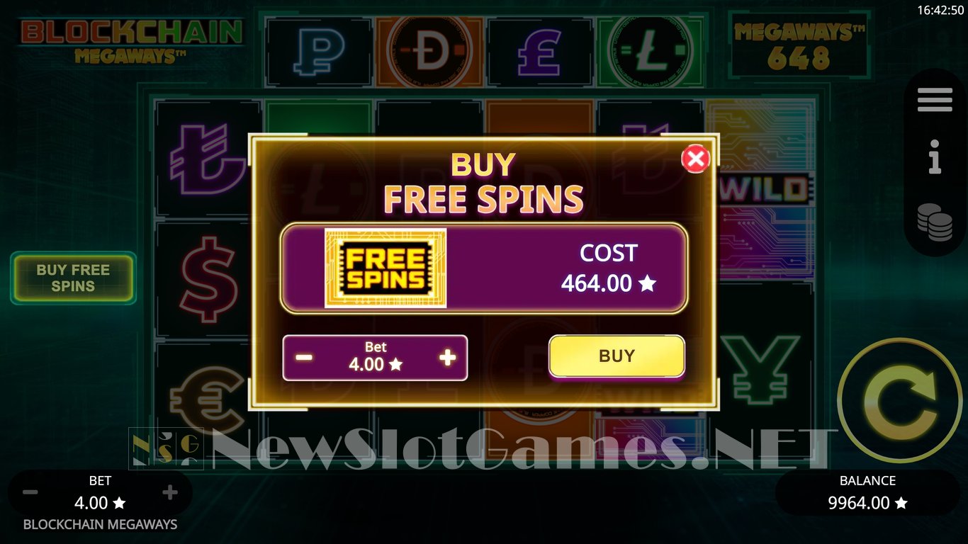 Blockchain Megaways Slot Slot Image in Demo - pic. 10