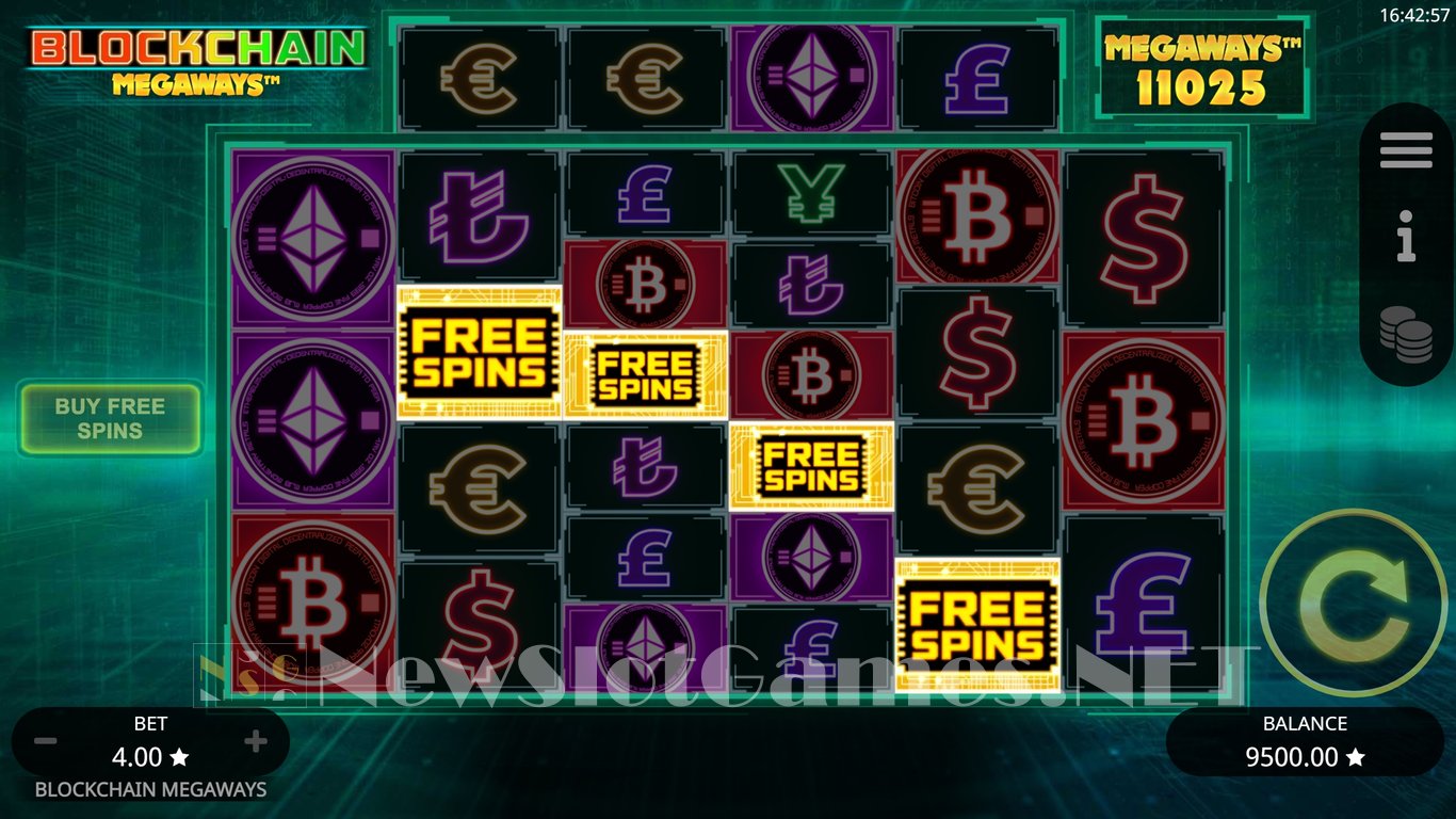 Blockchain Megaways Slot Slot Image in Demo - pic. 11